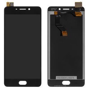Pantalla LCD puede usarse con Meizu M6 Note, negro, sin marco, High Copy, M721H