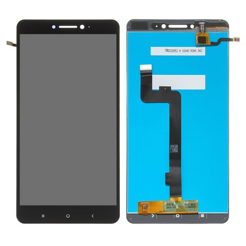 Pantalla LCD puede usarse con Xiaomi Mi Max, negro, original vidrio reemplazado , cristal táctil reemplazado