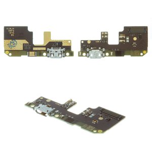 Cable flex puede usarse con Xiaomi Redmi 5 Plus, del micrófono, del conector de carga, Original PRC , placa del cargador