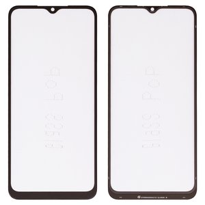 Vidrio de carcasa G+OCA PRO puede usarse con Samsung A032 Galaxy A03 Core, con película OCA, negro