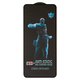 Vidrio de protección templado All Spares puede usarse con Motorola Moto G72 XT2255, Full Glue, compatible con estuche, negro, capa de adhesivo se extiende sobre toda la superficie del vidrio