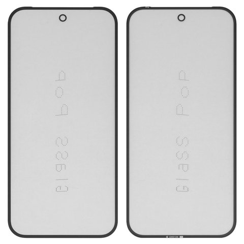 Vidrio de carcasa G+OCA PRO puede usarse con Google Pixel 9 Pro, con película OCA, negro