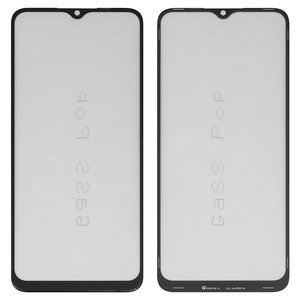 Vidrio de carcasa G+OCA PRO puede usarse con Realme 5i, 5s, 6i, con película OCA, negro