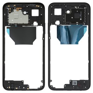 Parte media de carcasa puede usarse con Xiaomi Redmi 15C 4G, negra