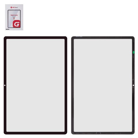 Vidrio de carcasa G+OCA PRO puede usarse con Samsung X810, X816  Galaxy Tab S9 Plus, con película OCA, negro
