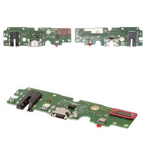 Cable flex puede usarse con Tecno Spark 6, del conector de carga, del conector de auriculares, con micrófono, con componentes, High Copy, placa del cargador