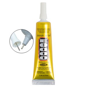 Клей герметик Zhanlida E8000, для приклеивания тачскрина, дисплея, 15 мл, прозрачный