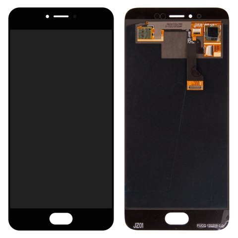 Дисплей для Meizu Pro 6, Pro 6s, чорний, без рамки, Original PRC , M570H