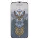 Захисне скло iNobi Amulet для Apple iPhone 12 Pro Max, Full Glue, Anti-Static, (без упаковки), чорний, шар клею нанесений по всій поверхні