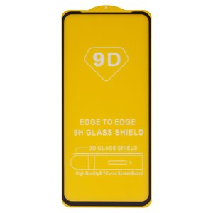 Захисне скло для Tecno Pova 5 LH7n , сумісне з чохлом, Full Glue, без упаковки , чорний