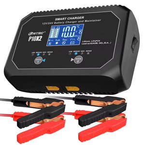 Зарядний пристрій HTRC P10X2, 220 В, 24В 5А, 12В 10А