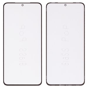 Скло корпуса G+OCA PRO для Samsung G991 Galaxy S21 5G, з ОСА плівкою, чорне