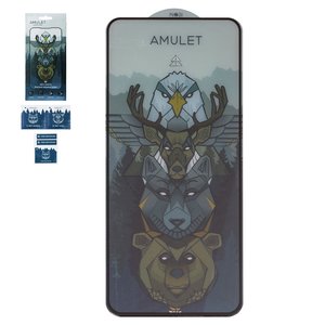 Захисне скло iNobi Amulet для Xiaomi Poco M6 Pro 4G, Redmi Note 13 5G, Redmi Note 13 Pro 4G, Redmi Note 14 5G, Full Glue, Anti Static, чорний