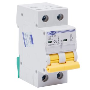 Автоматичний вимикач постійного струму TOMZN TOB1Z 63, 2P, 600 В, 50A, PV
