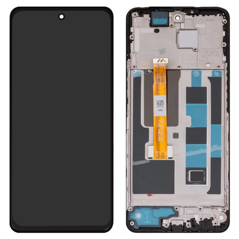 Дисплей для Realme 13 5G, черный, с рамкой, Original PRC , RMX3951, DI0672BI08