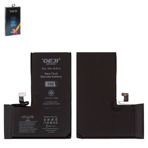 Акумулятор Deji для Apple iPhone 15 Pro, Li ion, 3,879 B, 3400 мАг, збільшена ємність, без помилки, decode battery