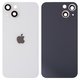 Задняя панель корпуса для iPhone 13, белая, со стеклом камеры, small hole