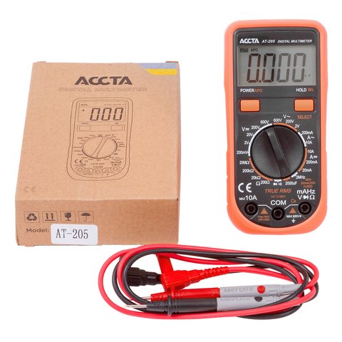 Цифровий мультиметр Accta AT 205