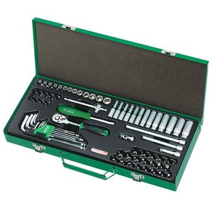 Набір інструментів у кейсі TOPTUL GCAD7202