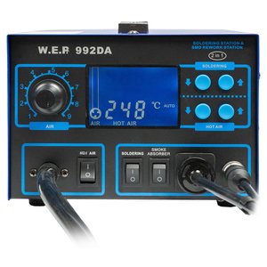 Термовоздушная паяльная станция WEP 992DA
