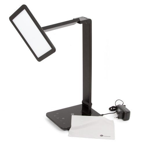 Dimmable Rotatable Shadeless LED Desk Lamp TaoTronics TT-DL09, Black, US