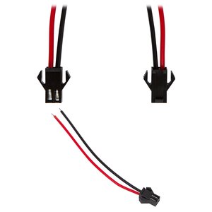 Соединительный кабель 2-контактный JST для светодиодных лент SMD 3528/2835, male-разъем ("папа") Соединительный кабель 2-контактный JST для светодиодных лент SMD 3528/2835, male-разъем ("папа")